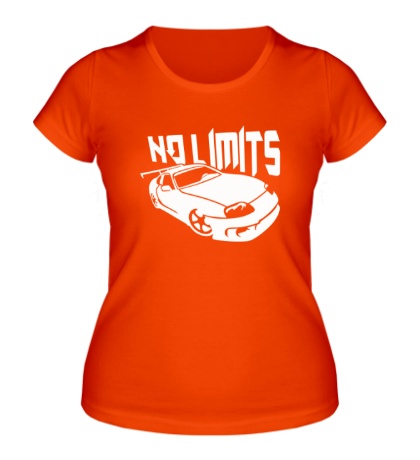 Женская футболка «No limits»