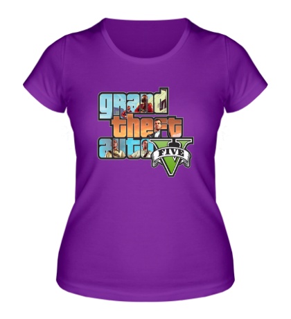 Женская футболка GTA 5: City Stories