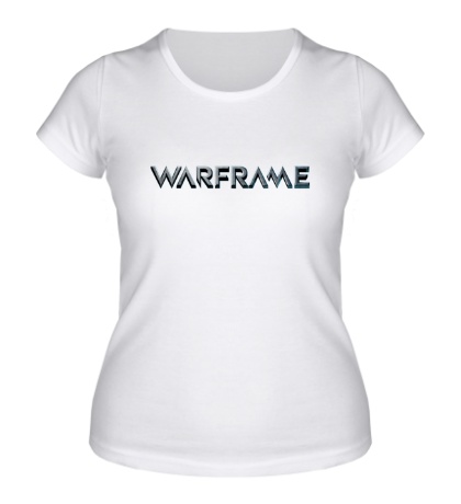 Женская футболка Warframe logo