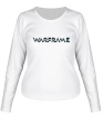 Женский лонгслив «Warframe logo» - Фото 1
