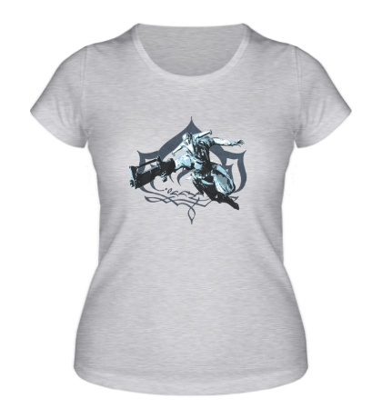 Женская футболка Warframe: Loki