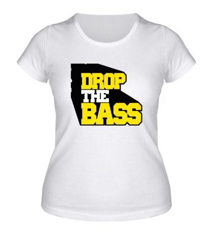 Женская футболка Drop The Bass