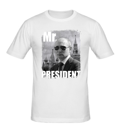Мужская футболка Mr. President Putin