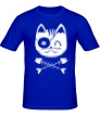Мужская футболка «Кошка пират» - Фото 1
