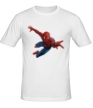 Мужская футболка «Летящий Человек-Паук» - Фото 1