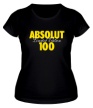 Женская футболка «Absolut 100» - Фото 1