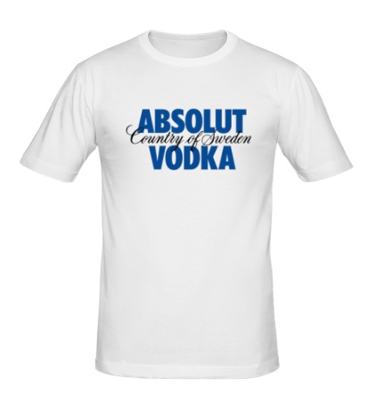 Мужская футболка Absolut Vodka