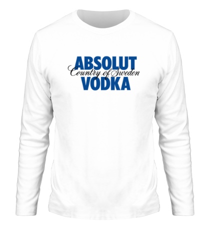 Мужской лонгслив Absolut Vodka