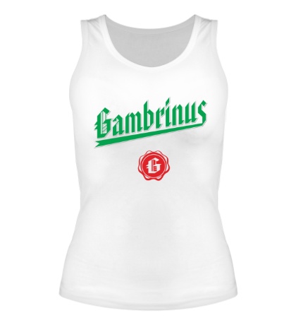 Женская майка Gambrinus Beer