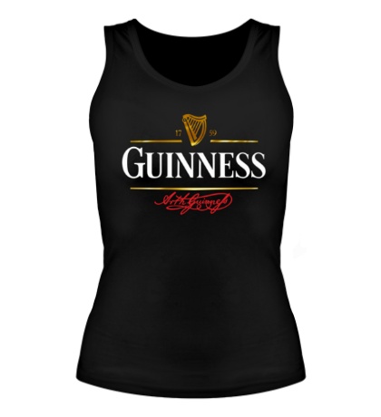 Женская майка «Guinness Beer»