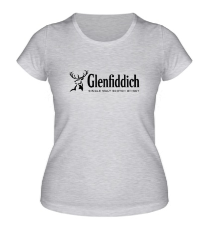 Женская футболка Glenfiddich logo