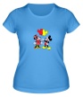 Женская футболка «Микки и Мини» - Фото 1