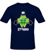 Мужская футболка «Android, No Steroid» - Фото 1