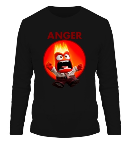 Мужской лонгслив «Anger Man»
