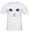 Мужская футболка «Кошачьи глаза» - Фото 1