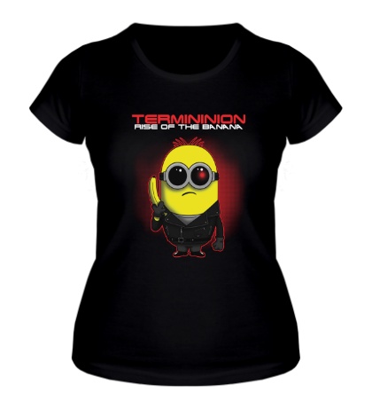 Женская футболка Banana Termininion