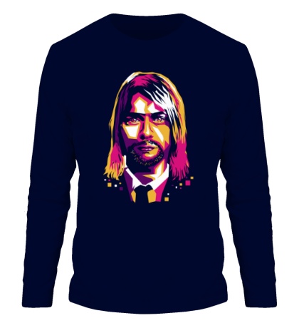 Мужской лонгслив Nirvana: Kurt Cobain