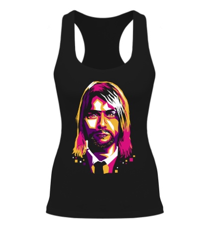 Женская борцовка Nirvana: Kurt Cobain