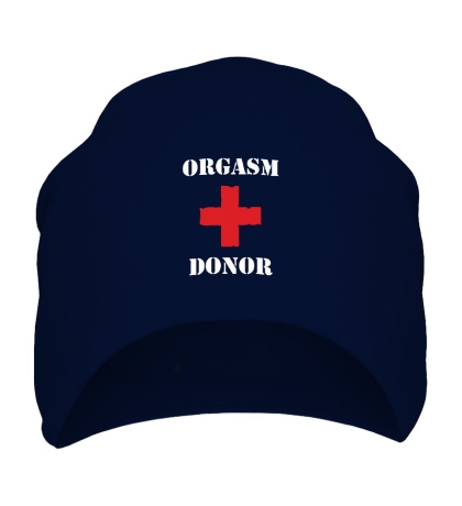 Шапка «Донор оргазма»