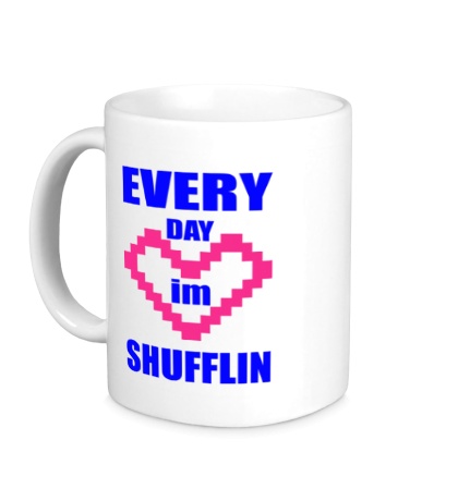Керамическая кружка Im Shufflin Every Day