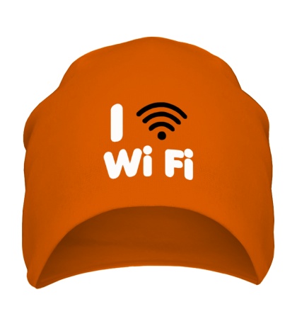 Шапка I love Wi Fi