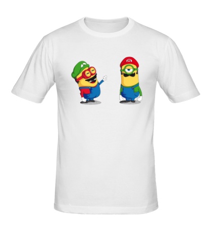 Мужская футболка Миньон Супер Марио