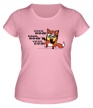 Женская футболка «Миньон-лисенок» - Фото 1