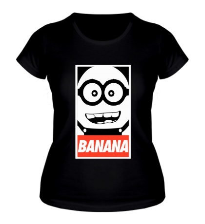 Женская футболка Banana Poster