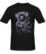 Мужская футболка «Астронавт-зомби» - Фото 1