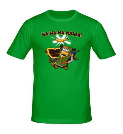 Мужская футболка Миньон, банановый воин