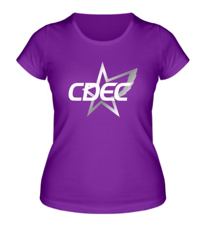 Женская футболка CDEC Team