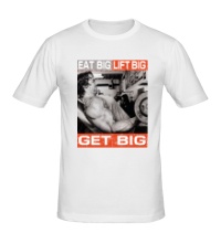 Мужская футболка Eat-Lift-Get Big