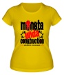 Женская футболка «Monsta unda construction» - Фото 1
