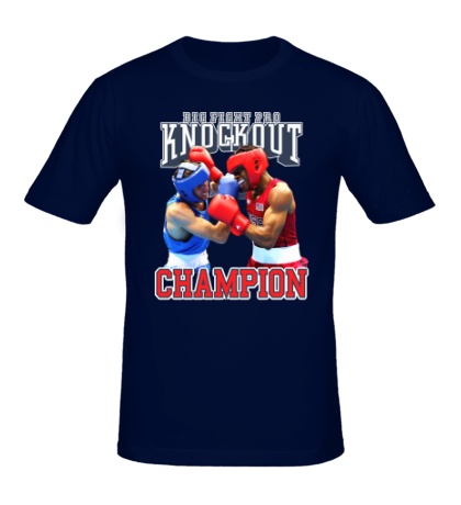 Мужская футболка Knockout Champion