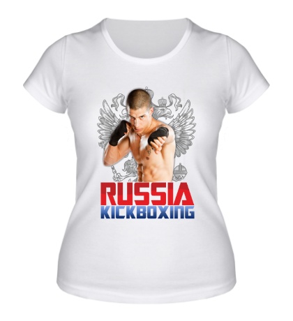 Женская футболка Russia Kickboxing