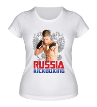 Женская футболка Russia Kickboxing