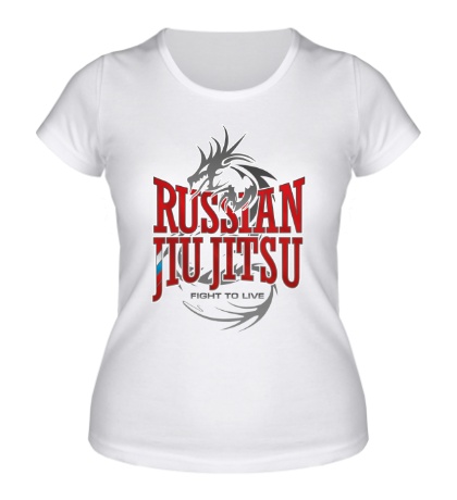 Женская футболка «Russian Jiu Jitsu»