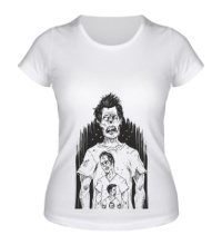 Женская футболка Бесконечность зомби
