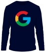 Мужской лонгслив «Google 2015 big logo» - Фото 1