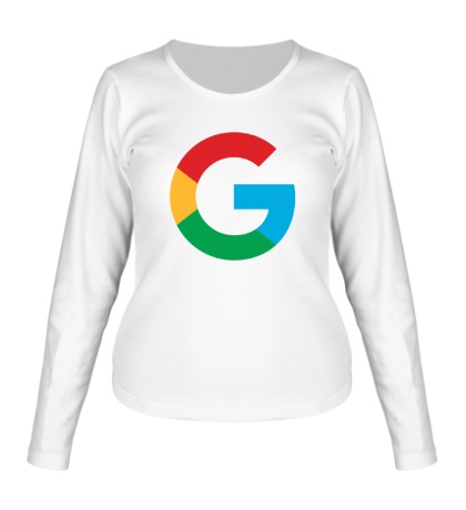 Женский лонгслив Google 2015 big logo