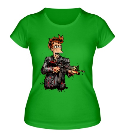 Женская футболка Фрай-террорист