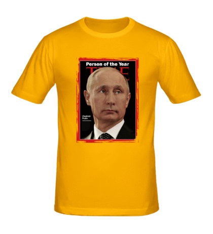 Мужская футболка Путин Человек Года