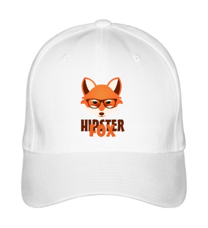 Бейсболка Hipster fox