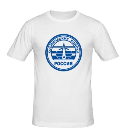 Мужская футболка Космические войска РФ