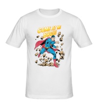 Мужская футболка Superman: Come at me bro