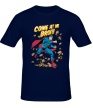 Мужская футболка «Superman: Come at me bro» - Фото 1