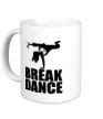 Керамическая кружка «Break dance girl» - Фото 1