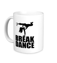 Керамическая кружка Break dance girl