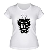 Женская футболка Apple NYC