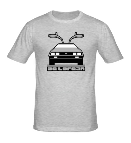 Мужская футболка DeLorean DMC-12